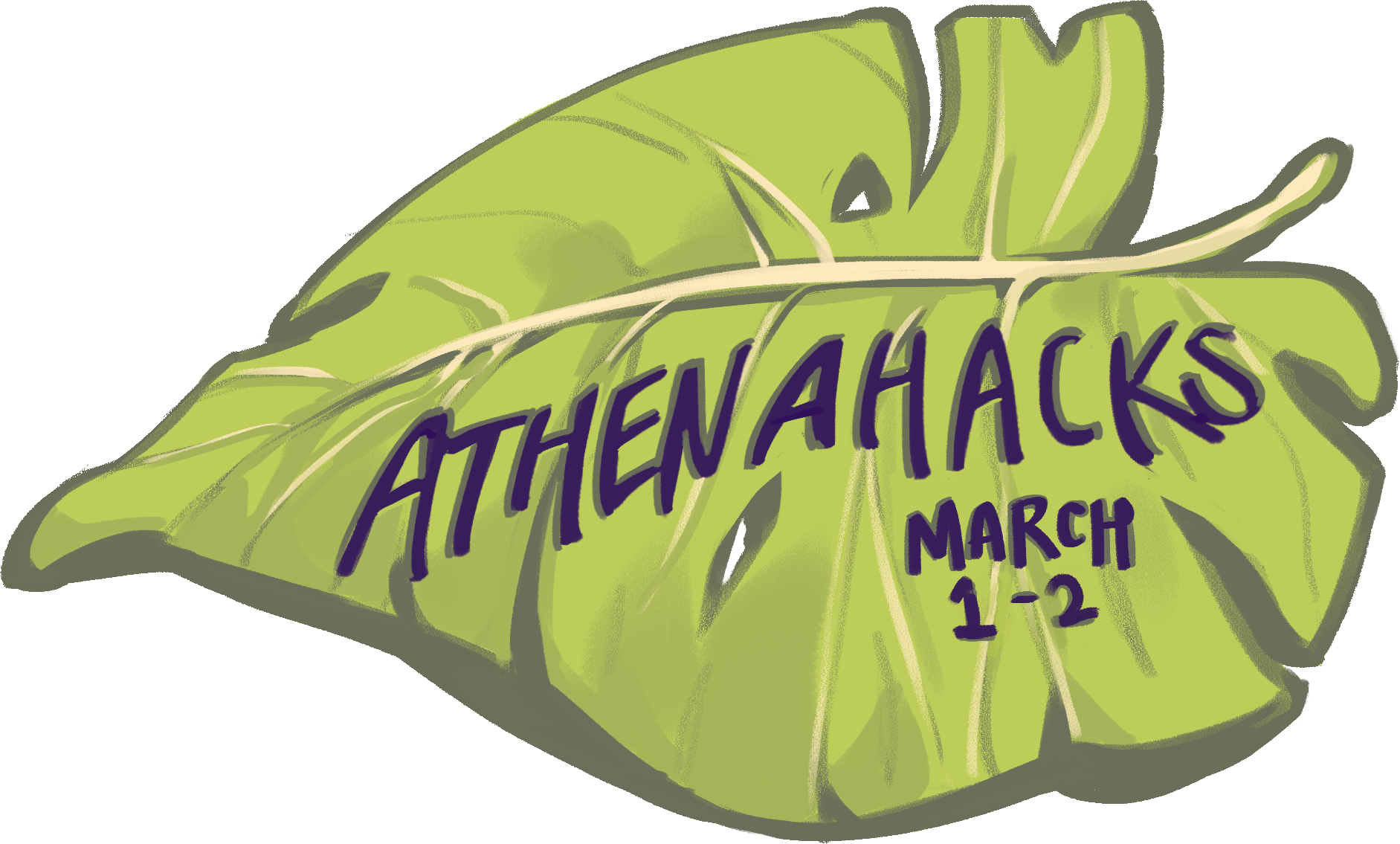 AthenaHacks leaf. March 1-2